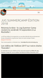 Mobile Screenshot of jugsummercamp.org